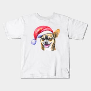 Christmas Chihuahua Kids T-Shirt